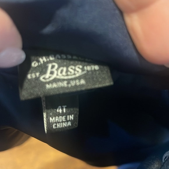 Bass puffer vest 4T - Picture 3 of 4